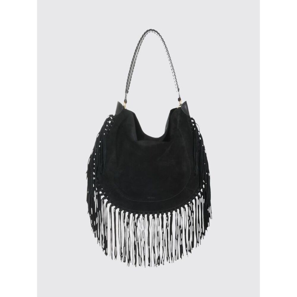 Isabel Marant Women Isabel Marant Suede Shoulder Bag With Fringes